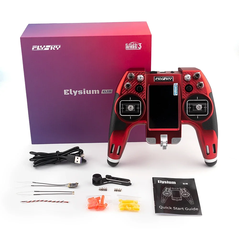 FLYSKY EL18 2.4G AFHDS3 EdgeTX - Flysky El18 Radio Transmitter ulasan dan harga