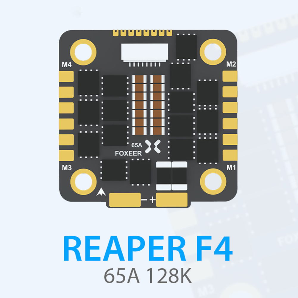 Foxeer Reaper F4 128K 65A 30X3 - Foxeer Reaper F4 128K 65A Esc ulasan dan harga